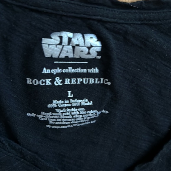 Star Wars/Rock & Republic too. Size Large - Picture 4 of 7